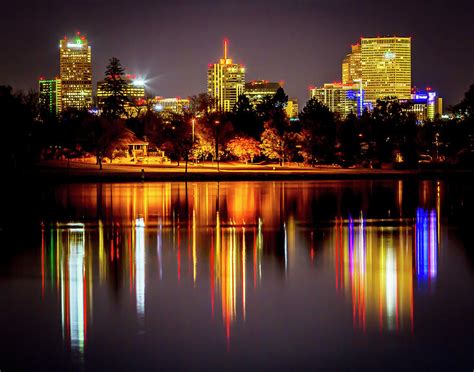 Denver Sloans Lake Reflection Photograph By Tom Heywood Pixels
