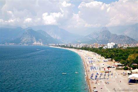 С 1 апреля 2020 года в турции вводится туристический налог. Анталия, Пляж Коняалты - Курорты Турции