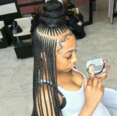 ⚠️follow Makeuplina For More Poppin Pins ️ Hair Styles Braids For
