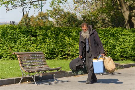 Homeless In The Park Copyright Free Photo By M Vorel Libreshot