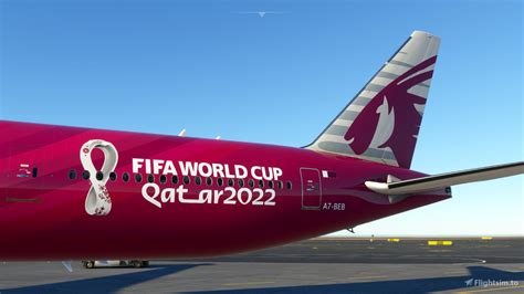 Captainsim B777 300er Qatar World Cup 2022 Für Microsoft Flight
