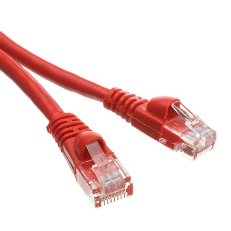 The most common use of a crossover cable occurs in wiring together two. Snagless 6 inch Cat5e Red Ethernet Patch Cable