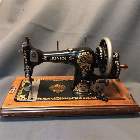 Vintage Jones Sewing Machine Metalware Hemswell Antique Centres