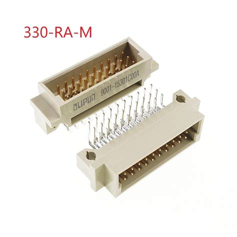 5 Pcs Din 41612 Connector 3 Rows 30 Positions Plug Header Male Female