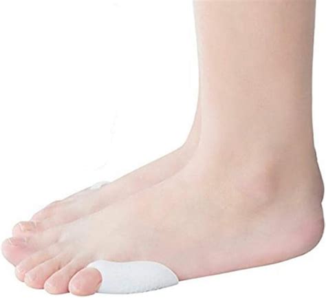 Silicone Gel Little Toe Protector Sleeve Tailors Bunion Pad Pinky