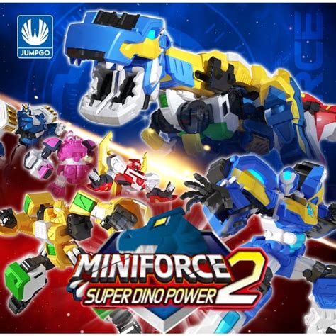 Mini Force Super Dino Power 2 Deformation Mini Agent Dino Toy Kids