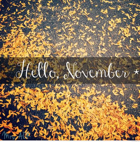 Hello November Pictures Photos And Images For Facebook Tumblr