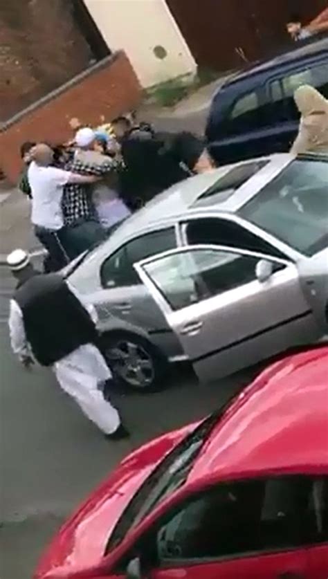 Watch Men Throw Punches In Lozells Road Rage Brawl As Dispute Erupts