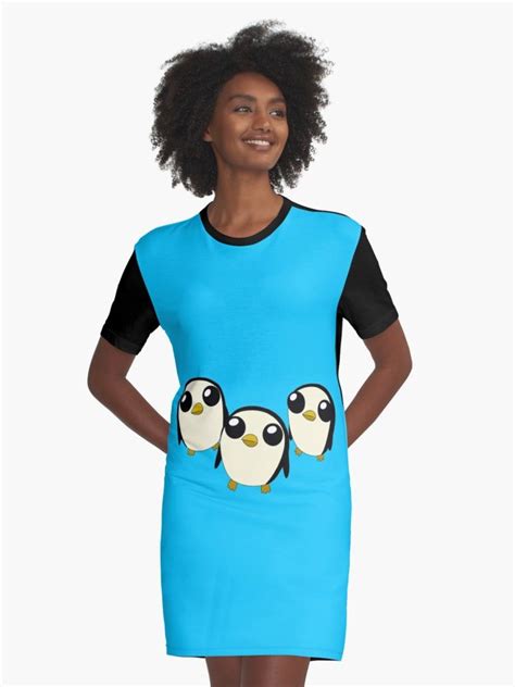 Adventure Time Gunter T Shirt Dress Dresses Shirt Dress
