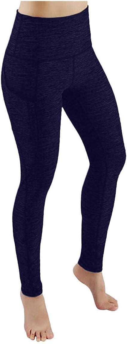 Yoga Pants For Women High Waist Side Cell Phone Pockets Sport 2020