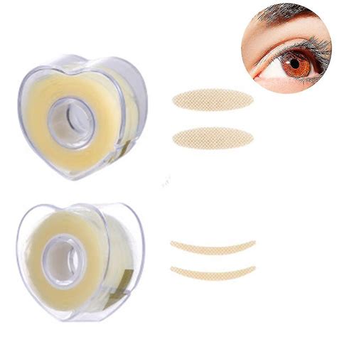 Roll Double Eyelid Stickers Natural Invisible Easy To Apply Compatible