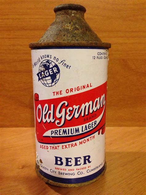 Old German Brand Premium Lager Beer Queen City Brewing Co Cumberland