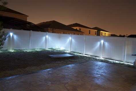 Fence Post Lights Outdoor Style And Security Of Your
