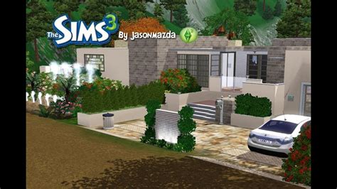 Best sims house plans homes floor 122532. The Sims 3 House Designs - Hillside Hideaway - YouTube