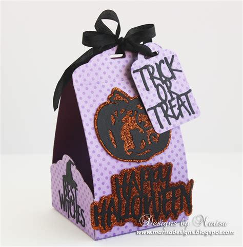 Designs By Marisa Tonic Studios Happy Halloween Treat Box