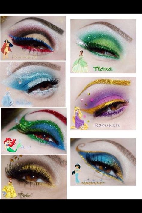 Princess Eye Make Up Disney Eye Makeup Disney Princess Makeup