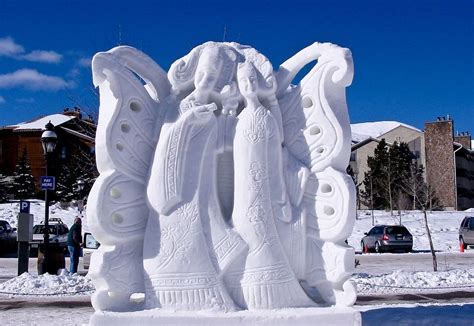 Amazing Snow Sculptures Around The World Nice N Funny Snow