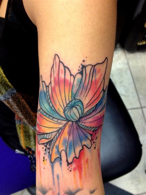 Abstract Flower Tattoo By Mikeashworthtattoos On Deviantart