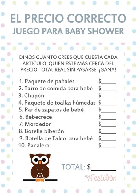 11 Juegos Para Baby Shower Bebeazultop