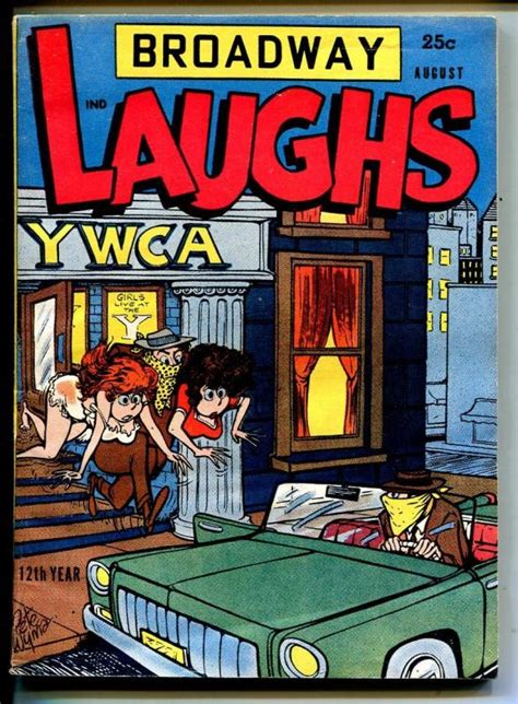 Broadway Laughs 81963 Spicy Cartoons Comic Strips Jokes Pete Wyma Fn
