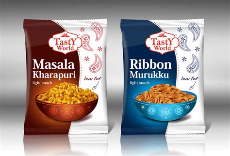 Modern Upmarket Packaging Design For Tasty World Pvt Ltd By Grafanna