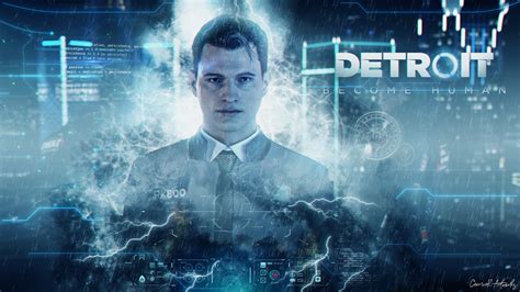 4k Connor Android Detroit Detroit Become Human Hd Wallpaper