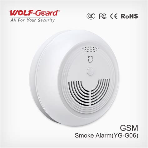 Wireless Wired Gsm Smoke Detector China Wireless Gsm Smoke Detector