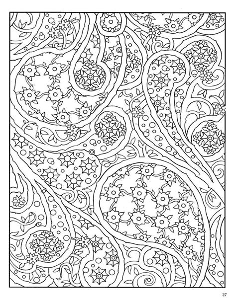 Easy Paisley Coloring Pages At Getdrawings Free Download