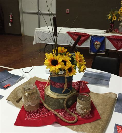 Western Table Centerpieces