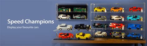 Display Cases And Stands For Lego® Speed Champions — Wicked Brick