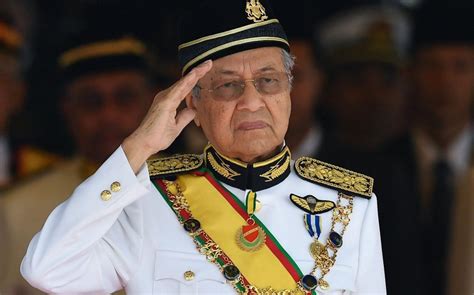 Mahathir the interim prime minister. Malaysian Prime Minister Mahathir Mohamad resigns after ...