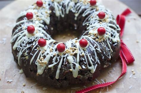 phoodie s rocky road christmas wreath rocky road cooking recipes yummy food
