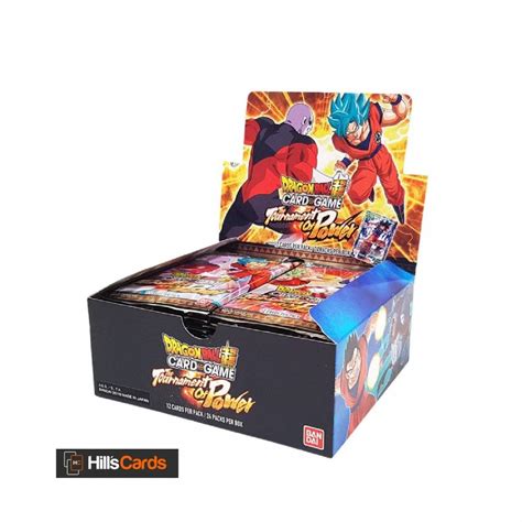 1 booster pack contains 12 cards each. Dragon Ball Super Card Game The Tournament Of Power Themed ...