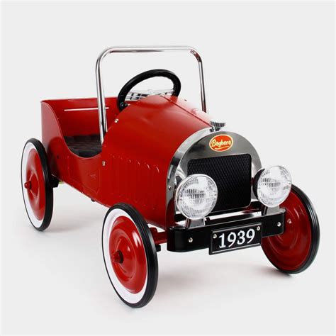 Classic Red Pedal Car Baghera Classic Pedal Car Co