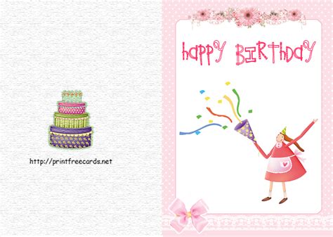 These diy cards are great for if you are on a budget. 7 Best Images of Printable Foldable Birthday Cards To ...