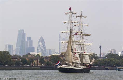 A Glimpse Of The Past Fleet Of Tall Ships More Than A Century Old Sail