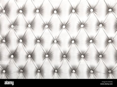 White Capitone Tufted Fabric Upholstery Texture Stock Photo Alamy