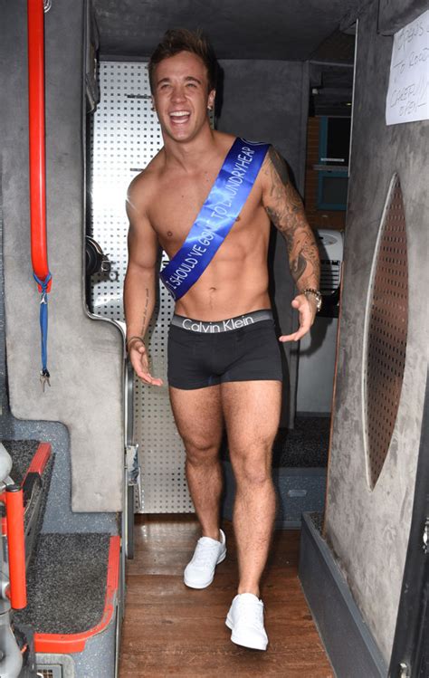 Sam Callahan X Factor Ex On The Beach Rumoured Star Strips To Boxers