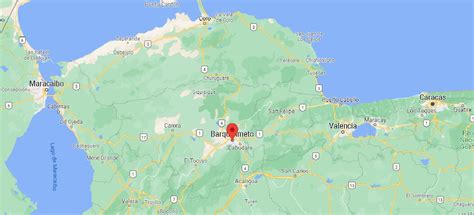 ¿dónde Está Barquisimeto En Venezuela Mapa Barquisimeto En Venezuela
