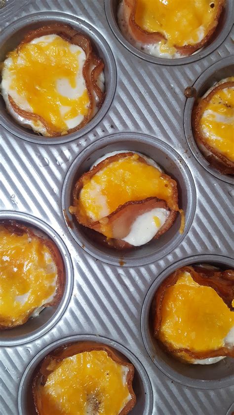 Sunday Meal Prep Bacon Cheddar Egg Cups Rketorecipes