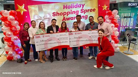 robinsons appliances x home credit holiday shopping spree winners bared kumagcow