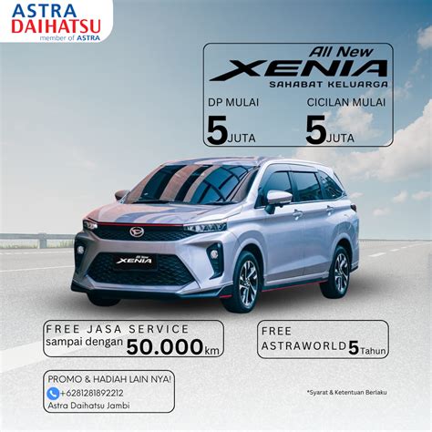 Update Harga Promo Daihatsu All New Xenia Di Jambi Terbaru