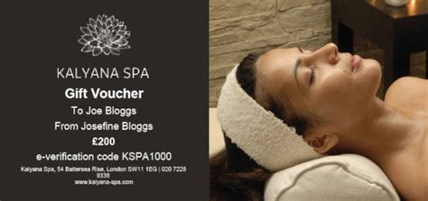 Spa Voucher Examples Format Pdf Examples