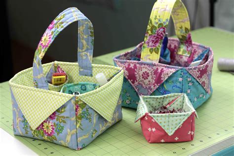 Fabric Box And Basket Diy Sewing Tutorial