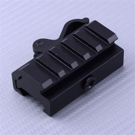05 Low Profile Quick Release Riser Block Mount For 20mm Picatinny