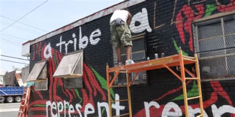 Here S How A Tribe Called Quest S Latest Mural Was Created In Queens