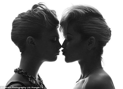 She Just Loves The Ladies Cara Delevingne Cuddles Up To Bff Rita Ora In Sexy New Shoot After