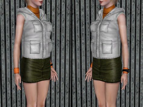 Mod The Sims Silent Hill 3 Heather Mason Outfit And Hand Accessory Yaa
