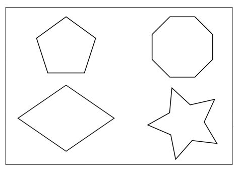 Click the shapes coloring pages to view printable version or color it online (compatible with ipad and android tablets). Shapes Coloring Pages for childrens printable for free