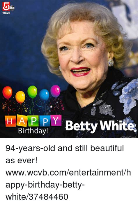 Its Betty Whites Birthday Share These Dozen Roses With Someone